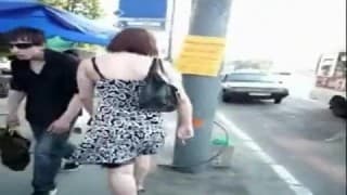 Сталкер задниц в метро