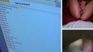 Она возбуждает всех парней в Chat Roulette! Она возбуждает всех парней в Chat Roulette!