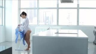 Хорошо возбужденная домохазяйка