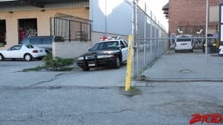 Лола Фокс получает на красном диване