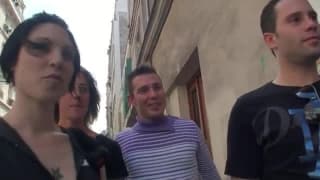 Французская любительская групповуха