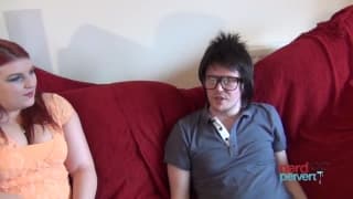 Люси Лейн сосёт хуй у этого ботаника