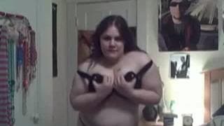 Толтсая любительница домашнего видео