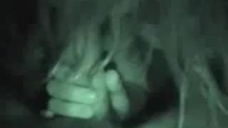 Блондинка професионально сосет хуй