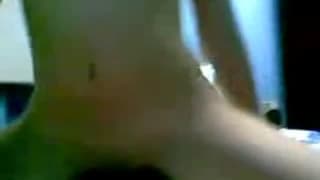 Кармен получает удовольствие на его члене