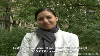 Чешская возбужденная девушка ебётся за деньги Чешская возбужденная девушка ебётся за деньги