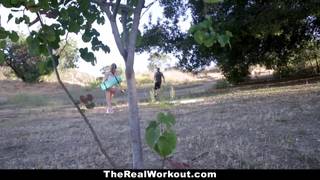 Блондинка Пейдж Оуэнс-трахается на открытом воздухе с Сэмом Шокком!