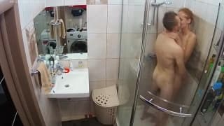 Возбуждающий трах парня с девушкой в душе Возбуждающий трах парня с девушкой в душе